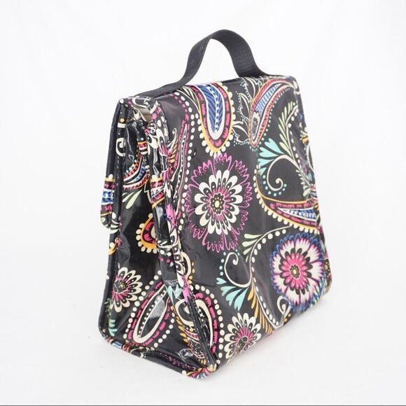 Vera Bradley BOGO FREE SALE Haymarket Paisley Print Insulated Lunch Tote - Picture 7 of 9